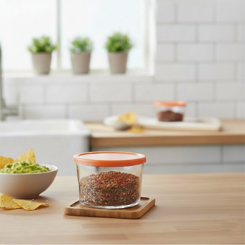 Mini Glass Storage Bowl 190ml (1966) by Limon Secondary image