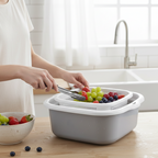 4-Pcs Multi-Use Colander & Bowl Set (026) by Limon