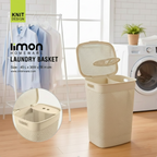 Large Capacity Laundary Basket with Removeable Hanging Small Bucket (2136) by Limon