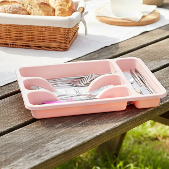 Multi-Compartment Cutlery Tray (66635) by Limon