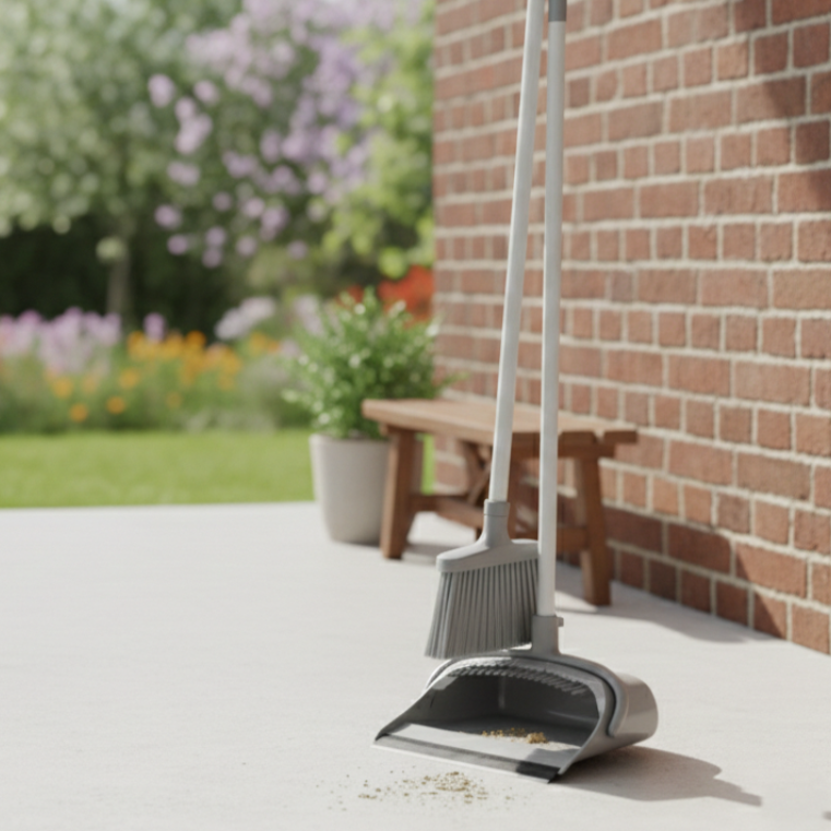 Broom & Dustbin Combo Set (2044) by Limon