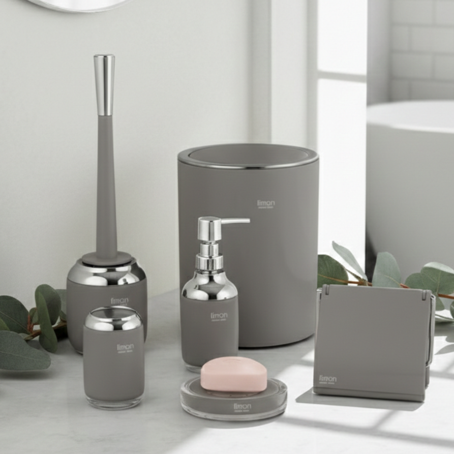 Elegant 6-Pieces Bathroom Set (1764) by Limon