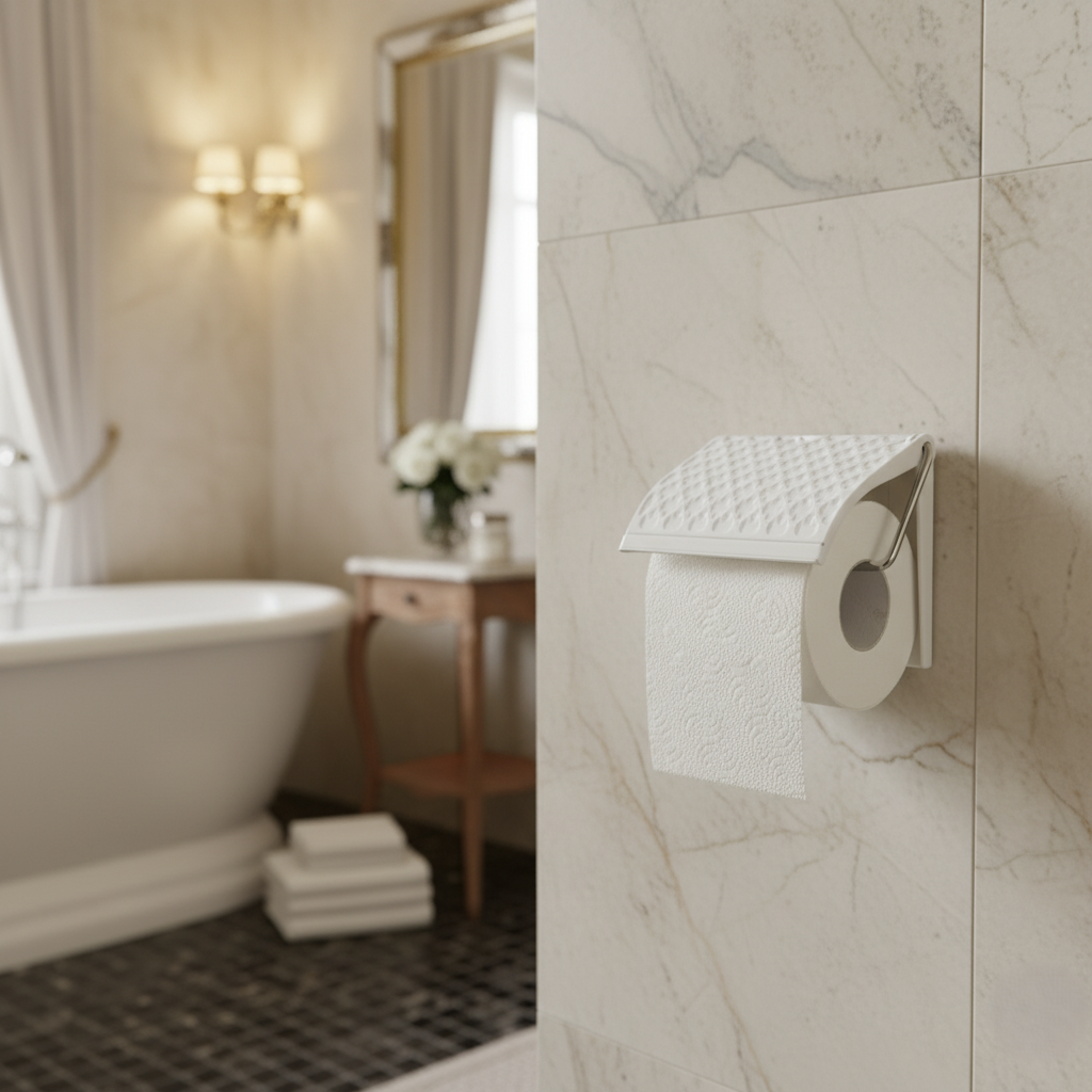 Classic Toilet Roll Holder (1678) by Limon