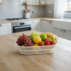 Multipurpose Oval Bamboo Basket by Limon
