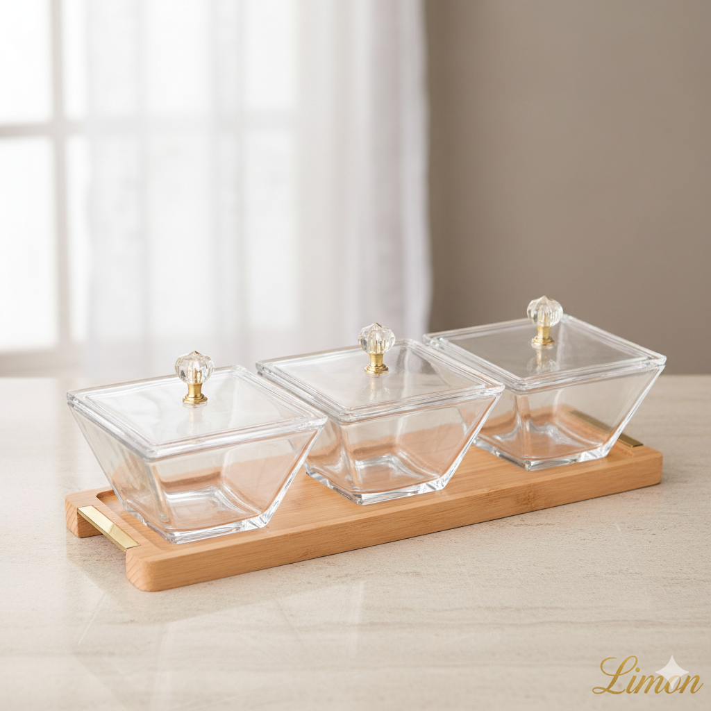 Classic Trio Snack & Serve Collection (2242) by Limon