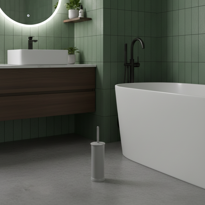 Toilet Brush with Holder (1368) by Limon