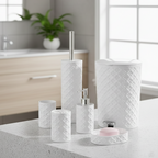 Floral Series 6-Piece Bathroom Set (1760) by Limon