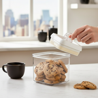 Multi-Use Square Airtight Jar by Limon