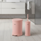 2 Pcs Dustbin With Brush (1298) By Limon