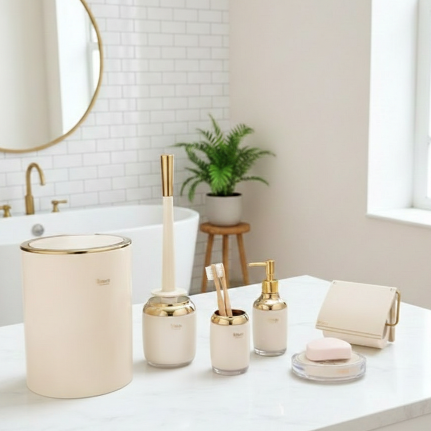 Elegant 6-Pieces Bathroom Set (1764) by Limon