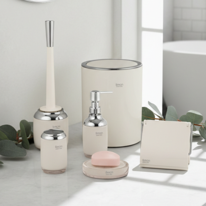 Elegant 6-Pieces Bathroom Set (1764) by Limon