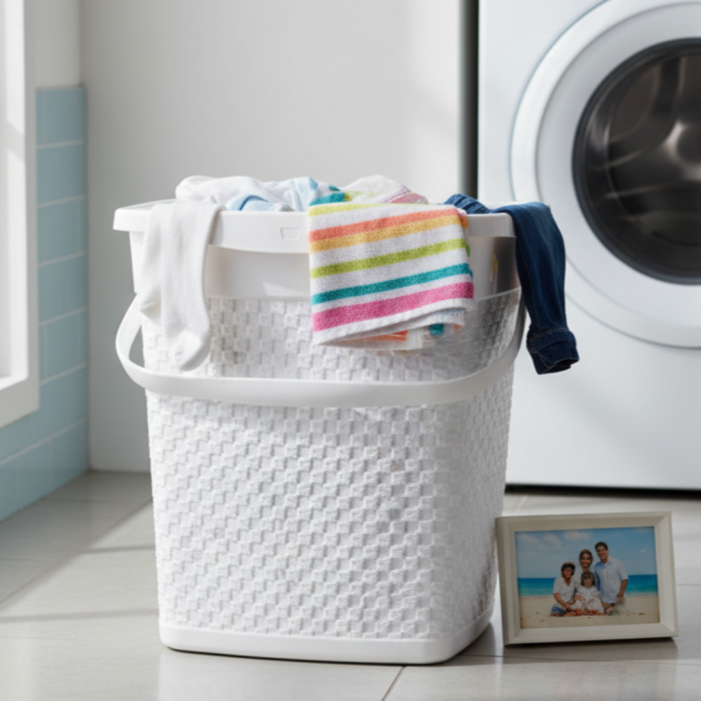 Surf & Multi-Use Basket with Lockable-Lid & Handle (2278) by Limon Secondary image