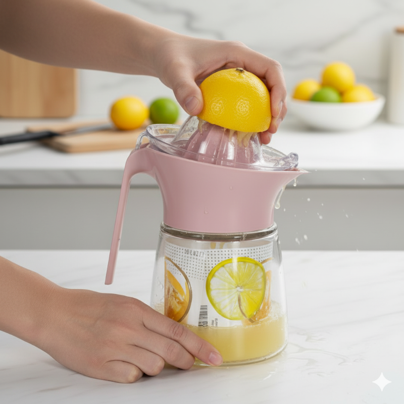 CitrusEase Glass Juicer & Pitcher (742) by Limon