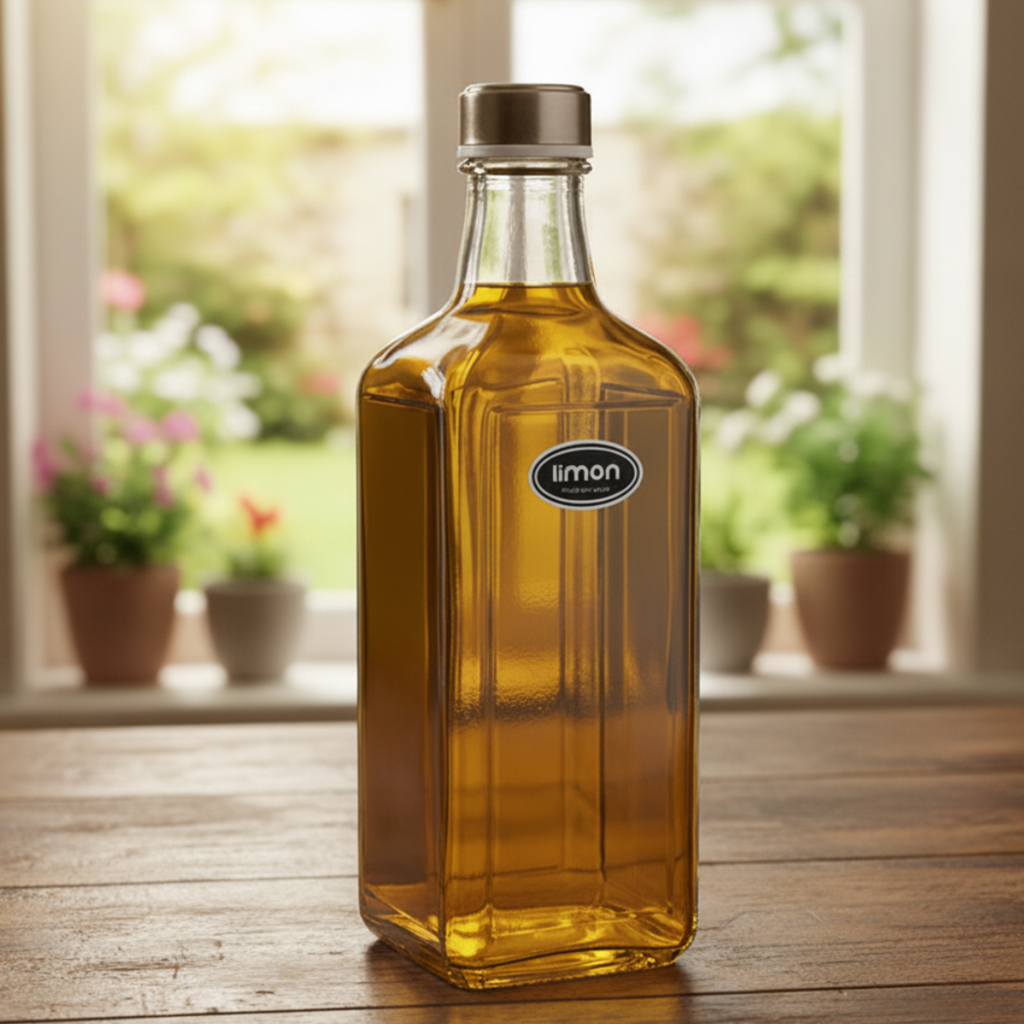 Aurora Glass Bottle 1000ml (70235) By Limon