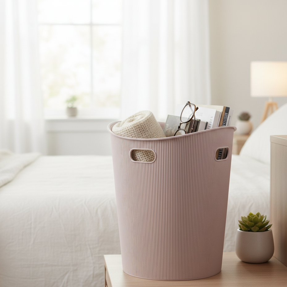 Fluted Waste Bin / Utility Basket by Limon Main image