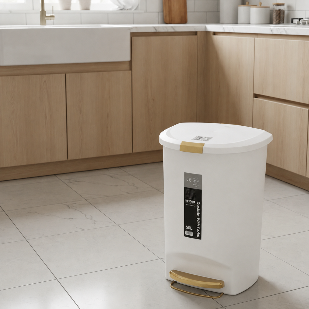 HomeMax 50L Pedal Dustbin (1913) by Limon