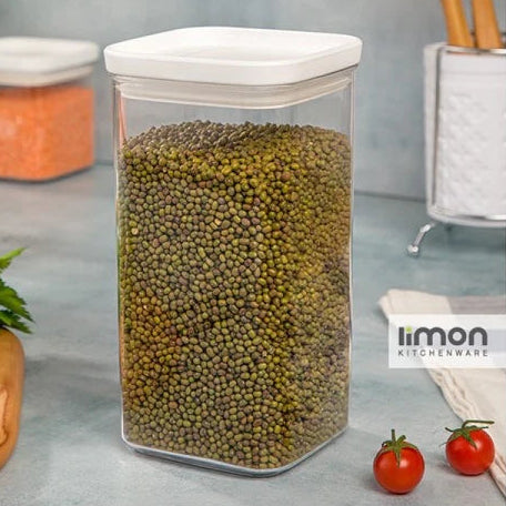 Airtight Clear Stackable Jar by Limon
