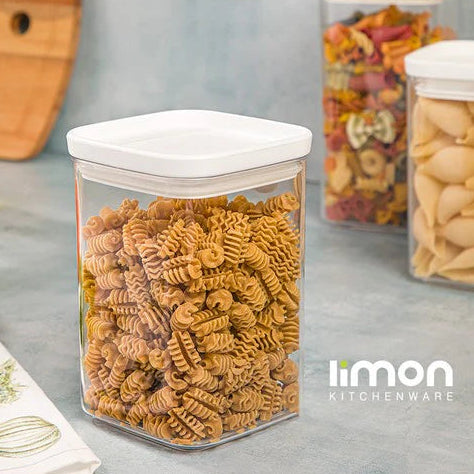 Airtight Clear Stackable Jar by Limon