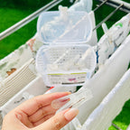 Laundry Essentials Clips Box with Handle – 20 Pcs (1110) by Limon