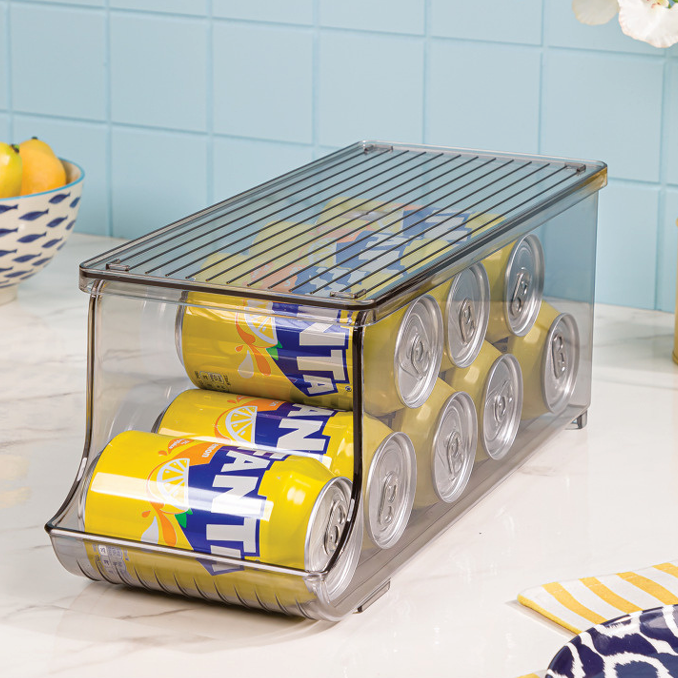 Stackable Beverage & Essentials Organizer with Removable Lid (2129) by Limon