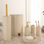 Floral Series 6-Piece Bathroom Set (1760) by Limon