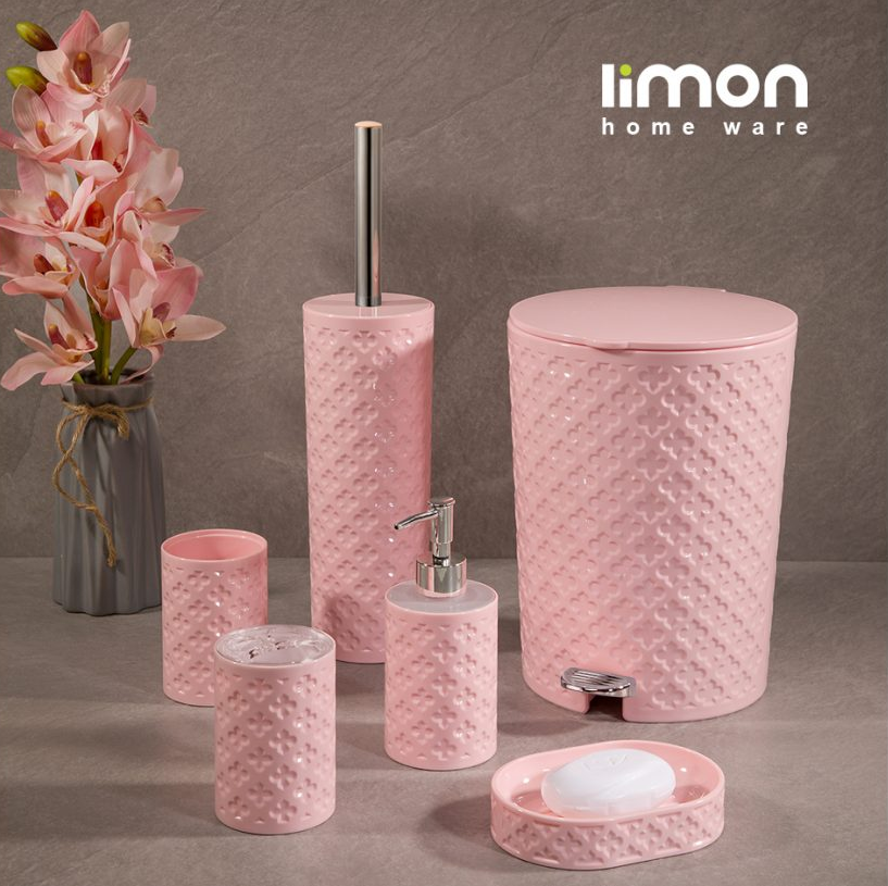 Floral Series 6-Piece Bathroom Set (1760) by Limon