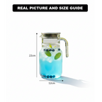 Clear 1.5 Liter Glass Pitcher (2376) by Limon
