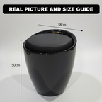 ComfortVault Luxe Storage Stool (1862) by Limon