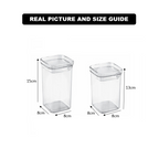 Airtight Clear Stackable Jar by Limon