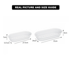 Multipurpose Oval Bamboo Basket by Limon