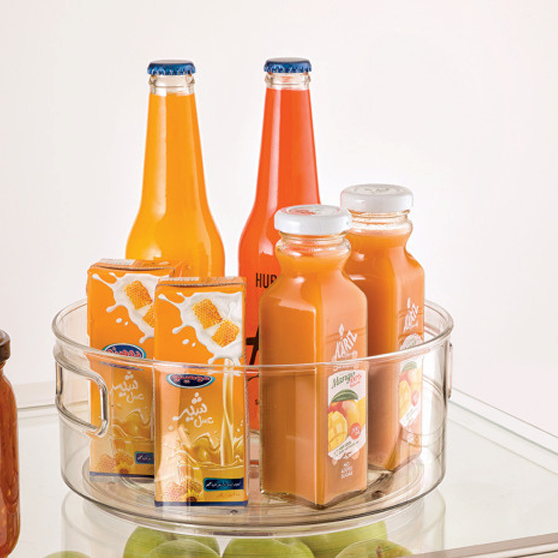 Multi-Use Acrylic Rotatable Tray with Handles (2149) by Limon