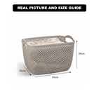 Rectangular Flexi Laundry Basket with Handles (2137) by Limon