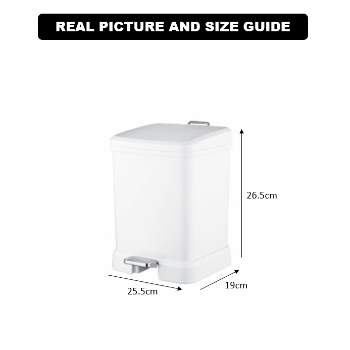 Smart Bin – 4.5L Pedal-Operated Trash Can with Detachable Basket (1997) by Limon