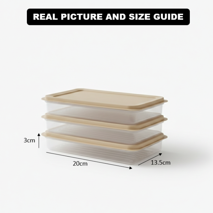 3Pcs Freezer Boxes (77035) by Limon