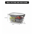 Acrylic Fruits Container (1830) by Limon