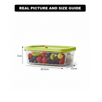 Unbreakable Glass Container (1.1L) with Lid (2098) by Limon