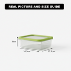 Unbreakable Glass Container (450ml) with Lid (2099) by Limon