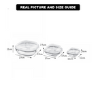 ServeNStore Square Glass Containers with Lids by Limon