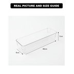 Clear Multi-Use Acrylic Drawer Organizer (2367) by Limon