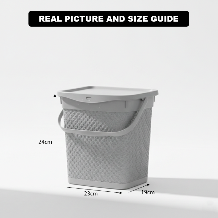 Surf & Multi-Use Basket with Lockable-Lid & Handle (2278) by Limon