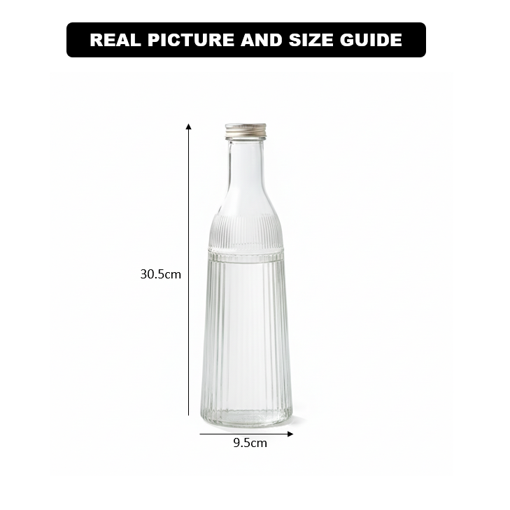 Lumine Elegance Glass Bottle 1000ml (2274) by Limon