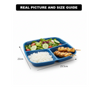 TriServe Compartment Plate (2094) by Limon
