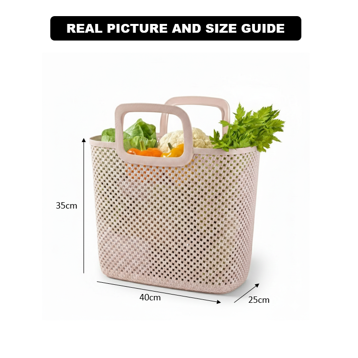 Breathable Multi-Purpose Basket with Handle (2145) by Limon