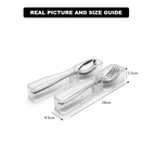Deluxe Spoons & Forks Holder with Lid (6260) by Limon
