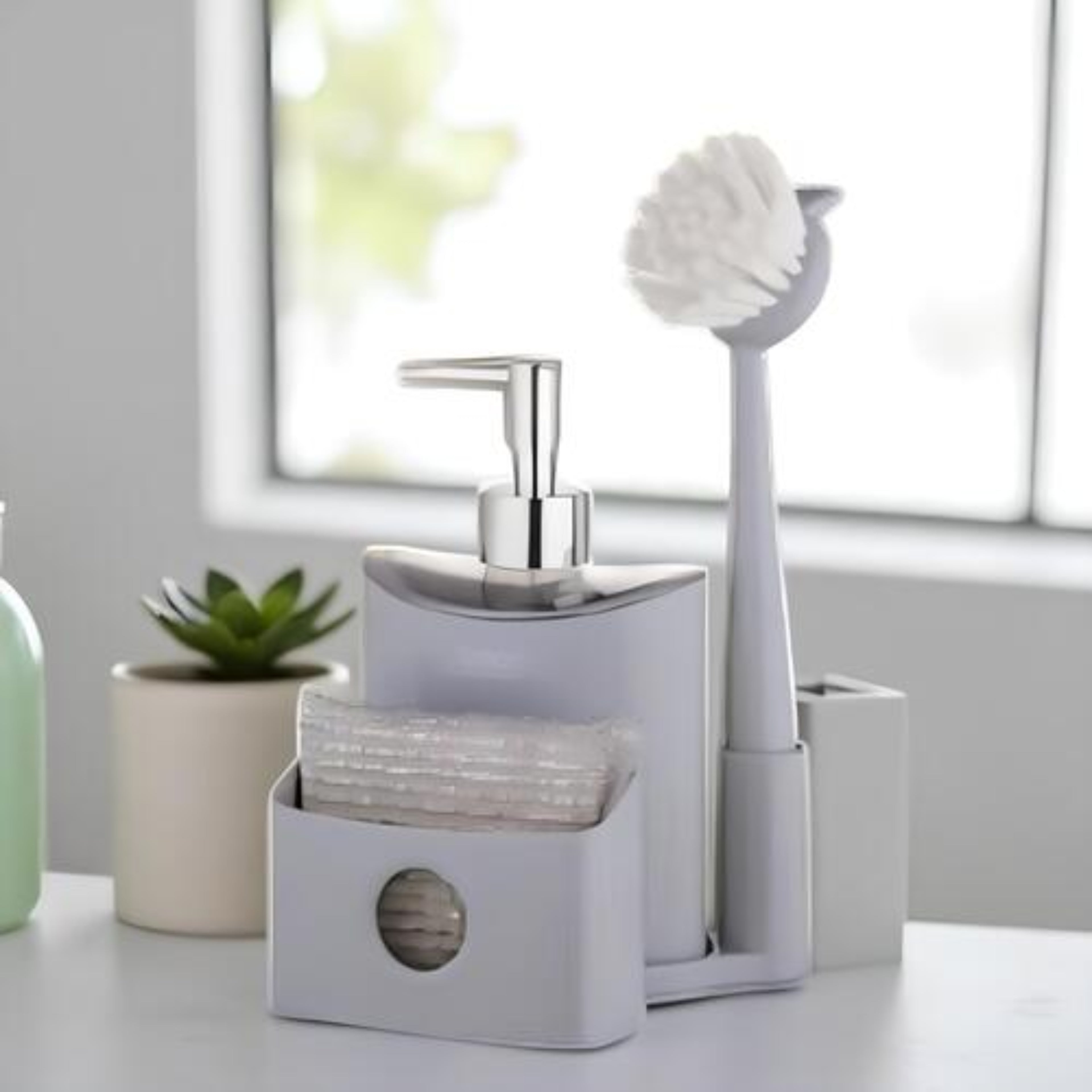 Dishwashing Liquid Dispenser Set of 3 (1919) by Limon