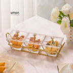 Signature Square Snack Serving Tray by Limon