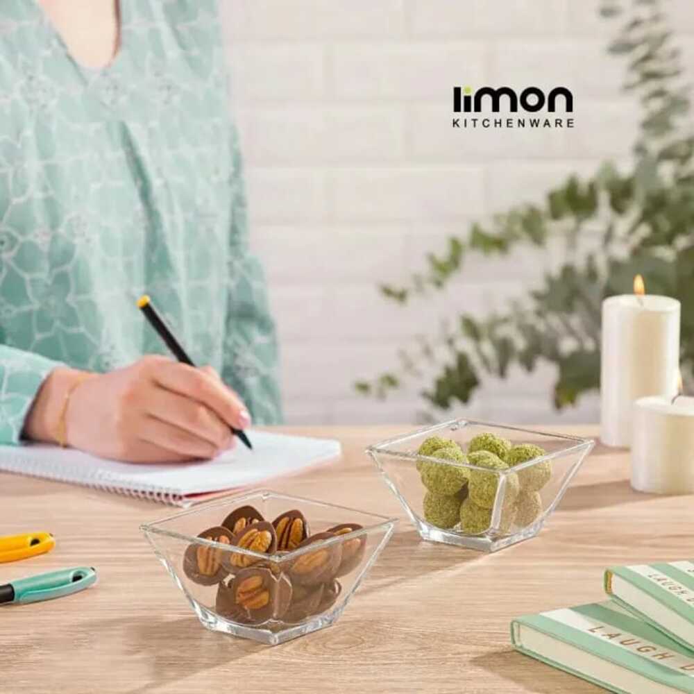 Signature Square Snack Serving Tray by Limon
