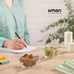 Signature Square Snack Serving Tray by Limon