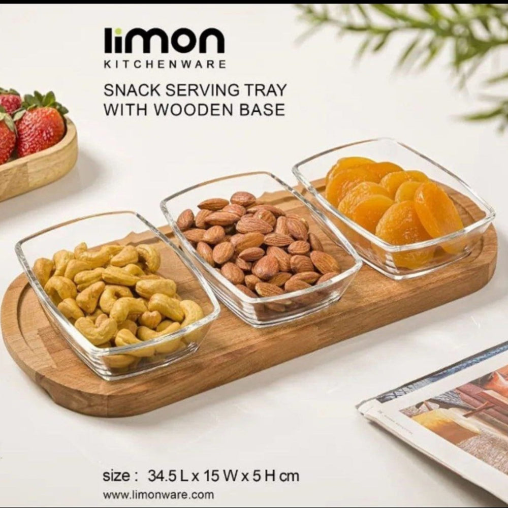 EleganTray Snack & Serving Set by Limon