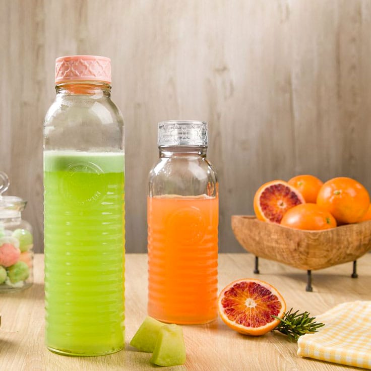 Rustic Charm Glass Bottle by Limon Main image